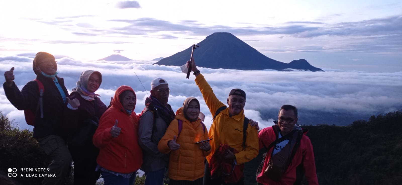 Sunrise Sikunir terbaik bersama Bapak Didied Cs dari Malang 🥰